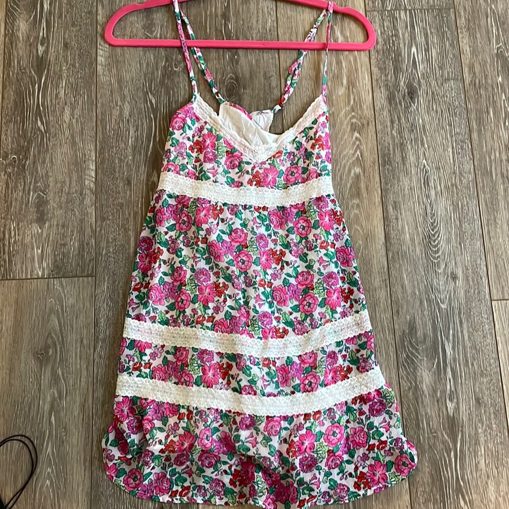 Hippie Floral Abercrombie & Fitch Dress 12$